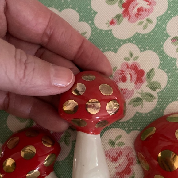 Molly Hatch for Anthropologie Toadstool Mushroom Measuring spoon set - Picture 4 of 6